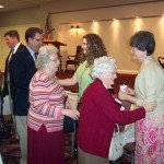 Saying our goodbyes to our church family